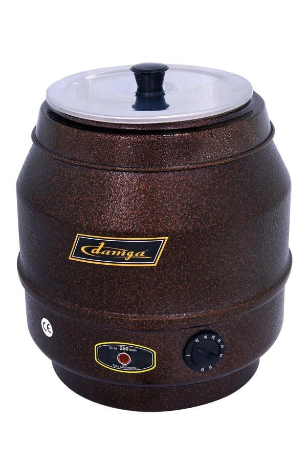 Damga Çorba Kazanı 13 Litre Çorbalık Potu Isıtıcı Benmari - Image 1