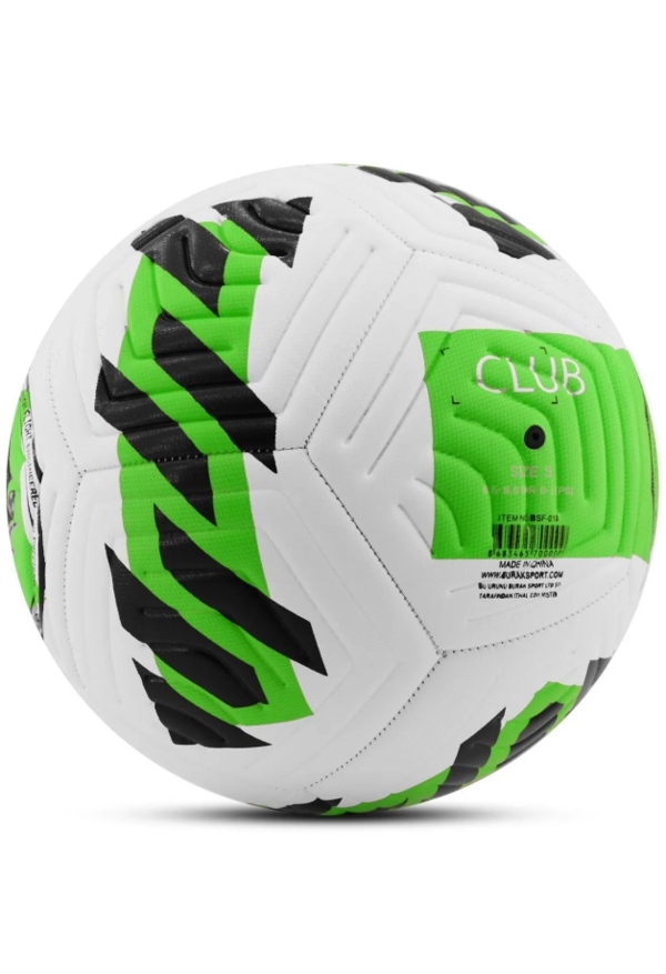 Halı Saha Futbol Topu Yeşil Dayanıklı TPU Kaplama Pompa Hediyeli No:5 - Image 1
