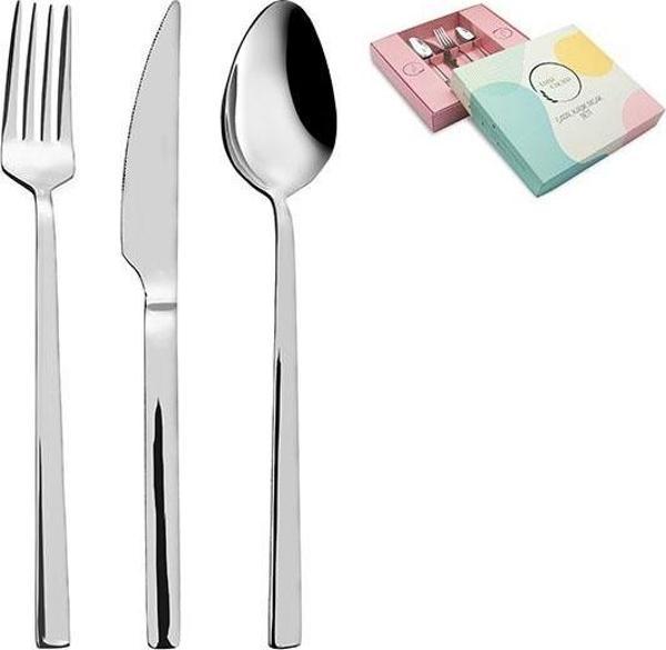 Luna Cucina Lia 18 Parça Çatal-Kaşık-Bıçak Takımı - Image 1