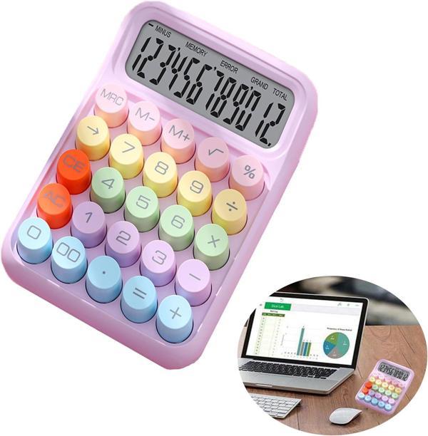 Piano 12 Hane Renkli Hesap Makinesi 0000950 (Karışık Renk 1 Adet) - Image 1