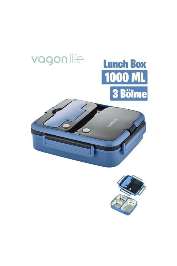 Vagon Lunch Box Beslenme Kutusu 1000 Ml Bl10164 - Image 1