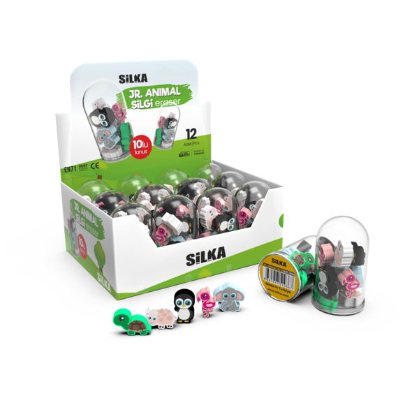 Silka Silgi Jr. Animal Art.1036 (12 Li Paket) - Image 1