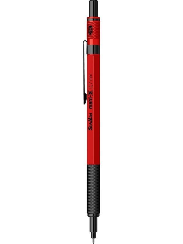 Scrikss Versatil Kalem (Mekanik Kurşun Kalem) Matri-X 0.7 Mm Metalik Renkler (16 Lı Paket) - Image 1