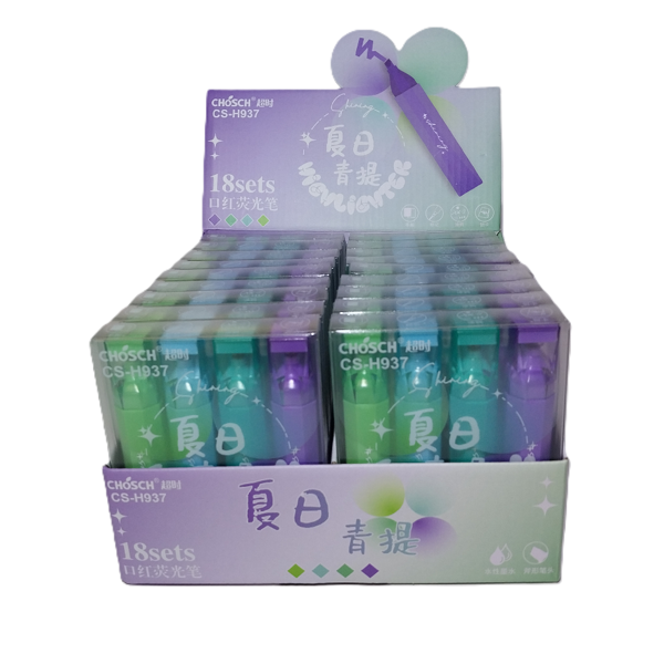 Bafix Fosforlu Kalem (İşaret Kalemi) Chosch 4 Renk Cs-H937 - Image 1