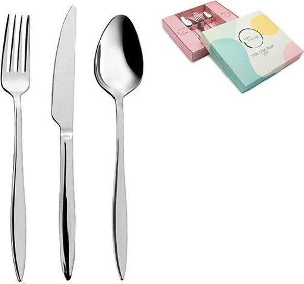 Luna Cucina Lorena 18 Parça Çatal-Kaşık-Bıçak Takımı - Image 1