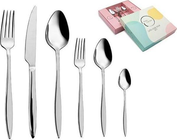 Luna Cucina Lorena 36 Parça Çatal-Kaşık-Bıçak Takımı - Image 1