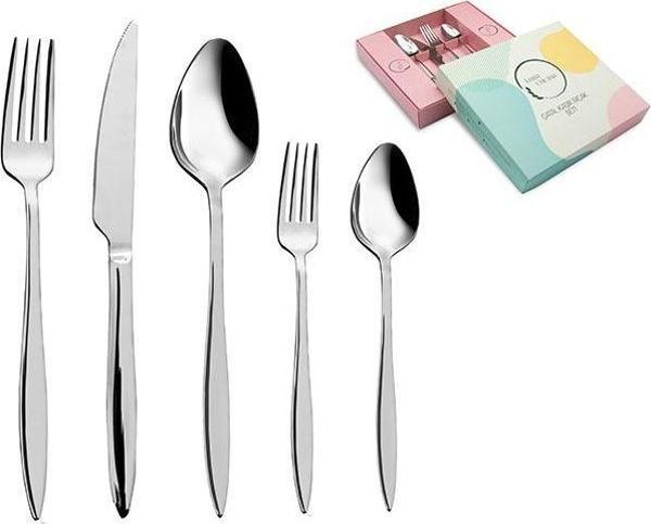 Luna Cucina Lorena 60 Parça Çatal-Kaşık-Bıçak Takımı - Image 1