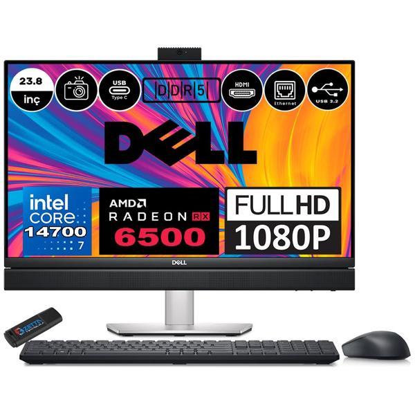 Dell Optiplex 7420 Plus Intel Core I7 14700 Vpro 32GB 1tb SSD 23.8" 4GB-RX6500 Windows 11 Pro All In One Bilgisayar XCTOO7420AIOEMEA04+ Zetta Flash Bellek - Image 1