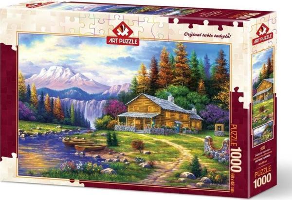 Art Puzzle 1000 Parça Dağlarda Günbatımı 4230 - Image 1