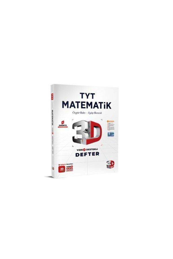 3D Yayınları 2025 Tyt 3D Matematik Video Destekli Defter Ayraç Hediye - 3D Yayınları - Image 1