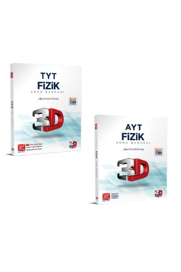 3D Yayınları 3D 2025 Tytayt Fizik Soru Bankası Güncel Baskı - 3D Yayınları - Image 1