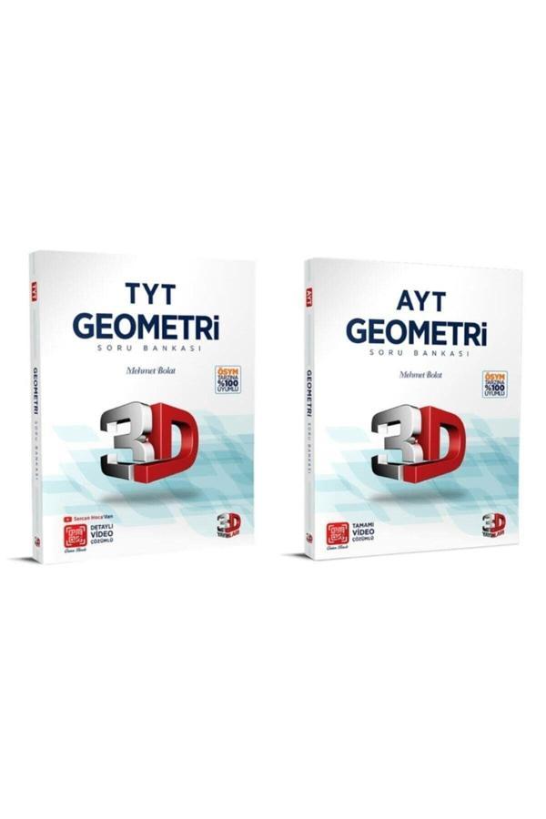 3D Yayınları Tyt Geometri + Ayt Geometri Soru Bankası - 3D Yayınları - Image 1