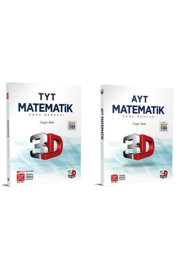 3D Yayınları Tyt Matematik Soru + Ayt Matematik Soru Bankası 2021 - 3D Yayınları - Image 1