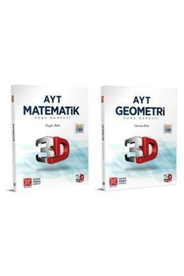 3D Yayınları Ayt Matematik + Ayt Geometri Soru Bankaları - 3D Yayınları - Image 1