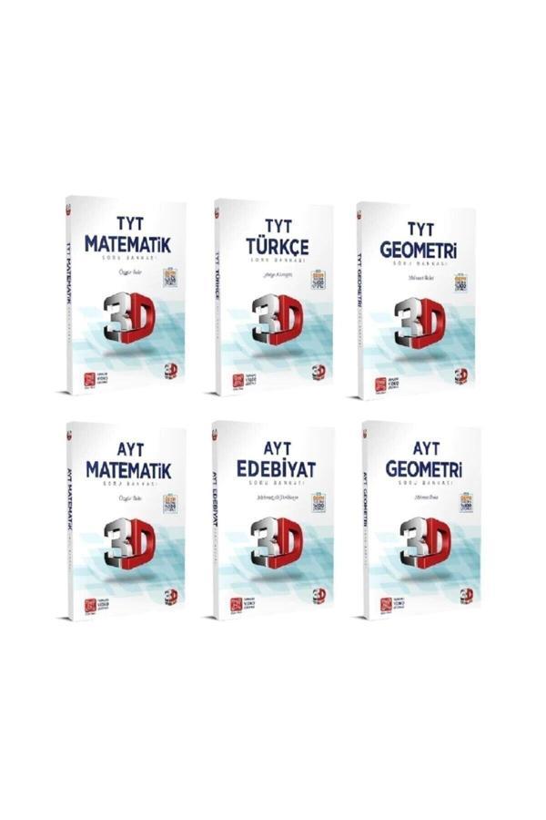 3D Yayınları Tyt Ayt Eşit Ağırlık Soru Bankası Seti (6 Kitap) - 3D Yayınları - Image 1