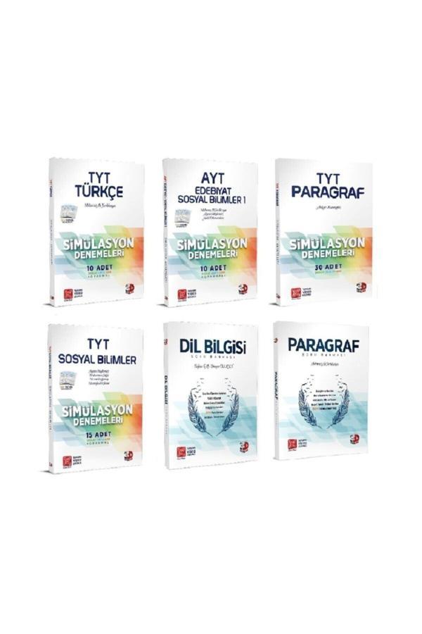 3D Yayınları Tyt Ayt Sözel Simülasyon Denemeleri (6 Kitap) - 3D Yayınları - Image 1