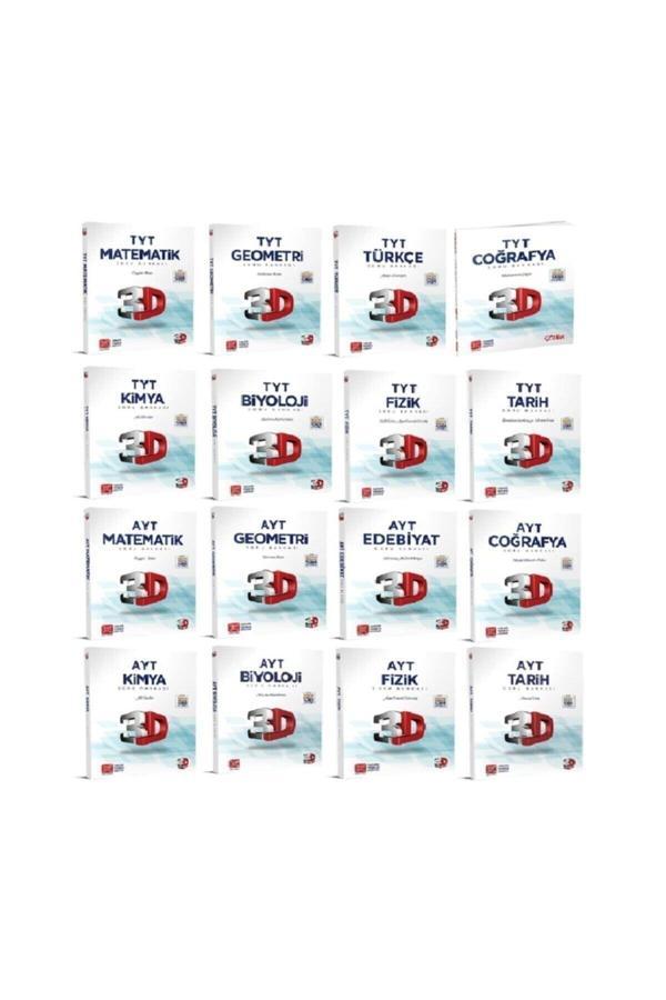 3D Yayınları Tyt Ayt Full Soru Bankası Seti (16 Kitap) - 3D Yayınları - Image 1