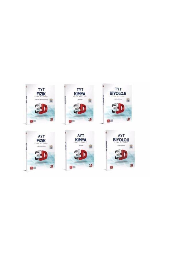 3D Yayınları Tyt + Ayt Fizik, Kimya, Biyoloji Soru Bankaları - 3D Yayınları - Image 1