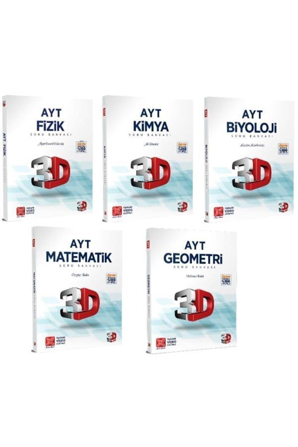 3D Yayınları 3D Ayt Sayısal Set - 3D Yayınları - Image 1