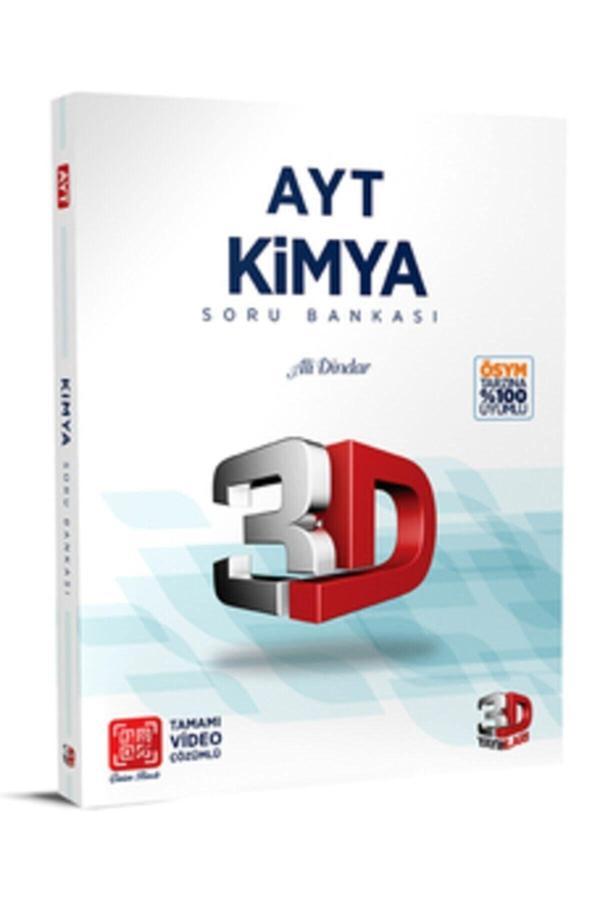 3D Yayınları Yks Ayt Kimya Soru Bankası Tamamı Video Çözümlü Ali Dindar - 3D Yayınları - Image 1