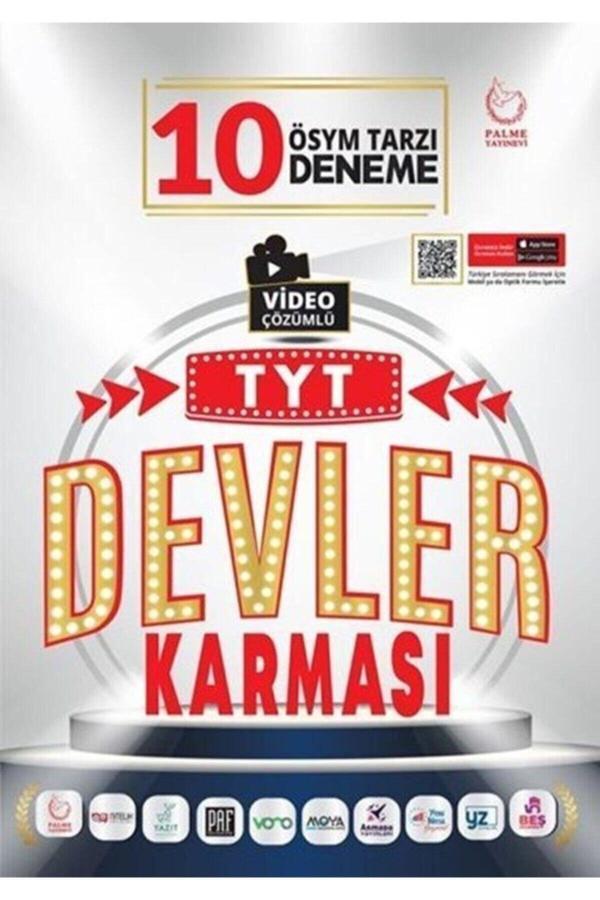 Palme Yayınları Yepyeni Ürün!!! Tyt Devler Karması (10 Adet Deneme) - Palme Yayınları - Image 1