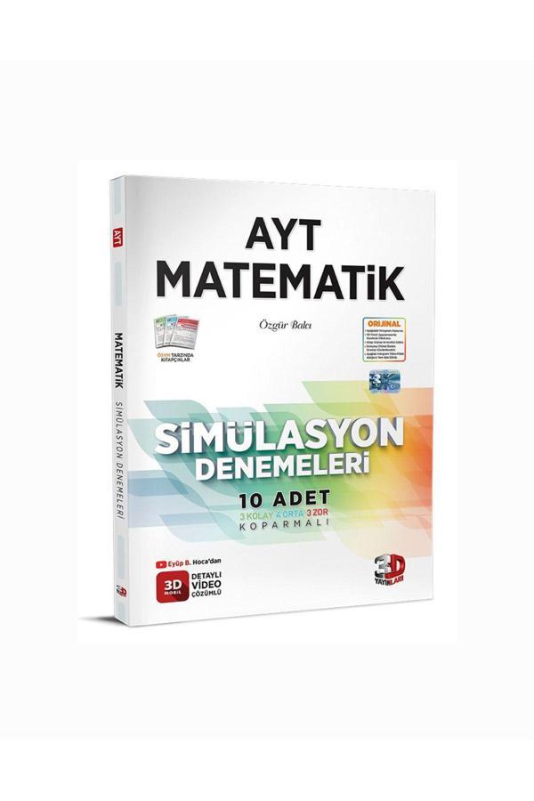 3D Yayınları Ayt Matematik Branş Deneme 2023 Basım - 3D Yayınları - Image 1