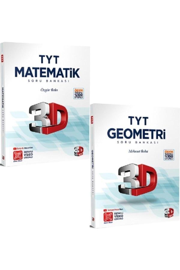 3D Yayınları Tyt Matematik Geometri Soru Bankası Seti - 3D Yayınları - Image 1