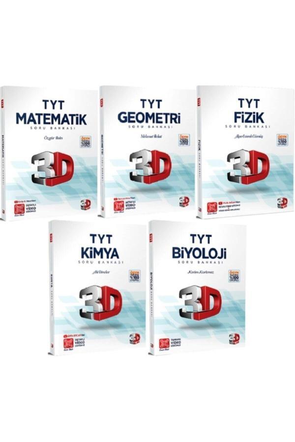3D Yayınları Tyt Sayısal Soru Bankası Seti Yeni 2022 - 3D Yayınları - Image 1
