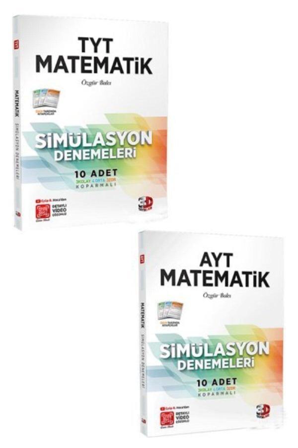 3D Yayınları Tyt Ayt Matematik Simülasyon Deneme Seti - 3D Yayınları - Image 1