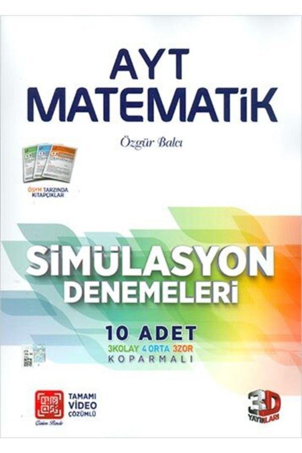 3D Yayınları Ayt Matematik Simülasyon Denemeleri - 3D Yayınları - Image 1