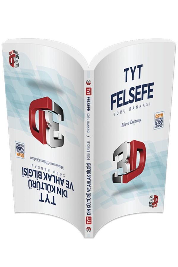 3D Yayınları Tyt Din Kültürü Ve Felsefe Soru Bankası Tamamı Video Çözümlü V - 3D Yayınları - Image 1