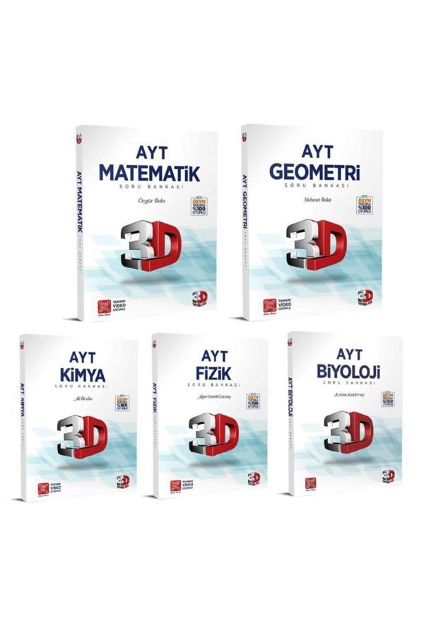3D Yayınları Ayt Sayısal Soru Bankası Seti Yeni 2021 - 3D Yayınları - Image 1