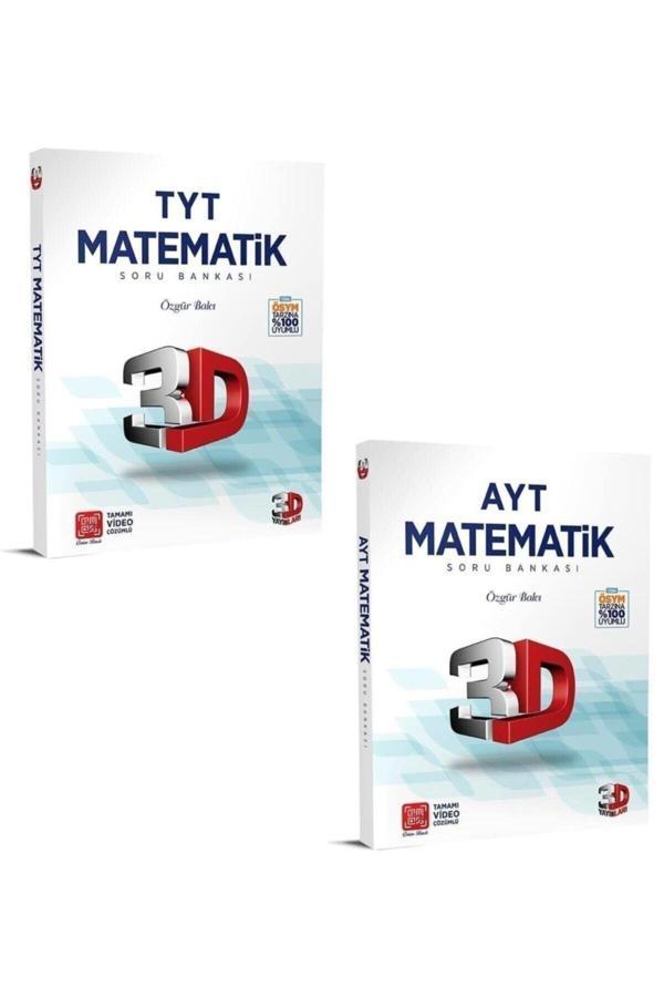 3D Yayınları Tyt Ayt Matematik Soru Bankası Seti 2023 Model Hologramlı Baskı - 3D Yayınları - Image 1