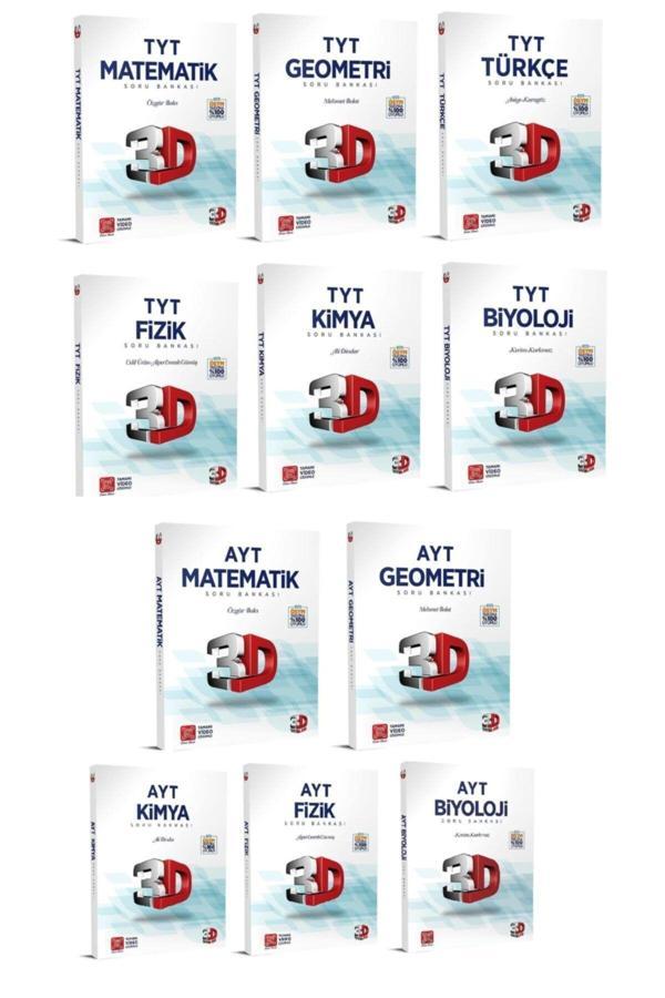 3D Yayınları Tyt Ayt Sayısal Soru Bankası Seti Yeni 2021 - 3D Yayınları - Image 1
