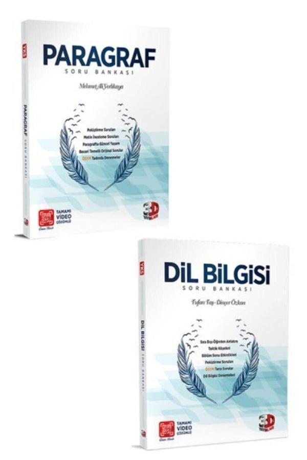3D Yayınları Yks Paragraf Soru Bankası Ve Dil Bilgisi Soru Bankası Seti 2023 Model Hologramlı Baskı - 3D Yayınları - Image 1