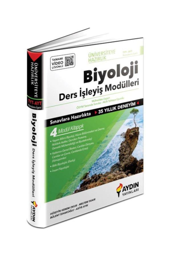 Aydın Yayınları Üniversiteye Hazırlık Tyt-Ayt Biyoloji Ders Işleyiş Modülleri - Aydın Yayınları - Image 1