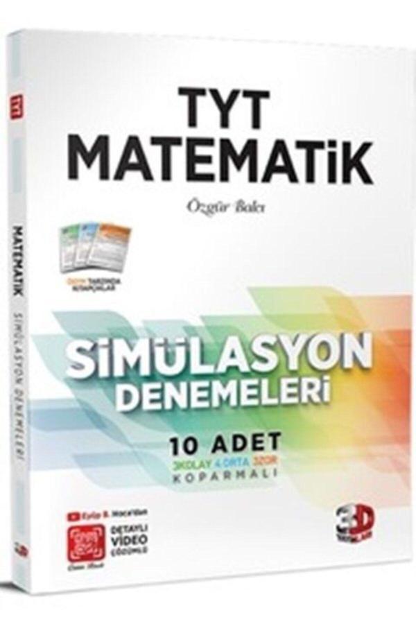3D Yayınları Güncel Baskı Tyt 3D Sımulasyon Matematık Denemelerı - 3D Yayınları - Image 1