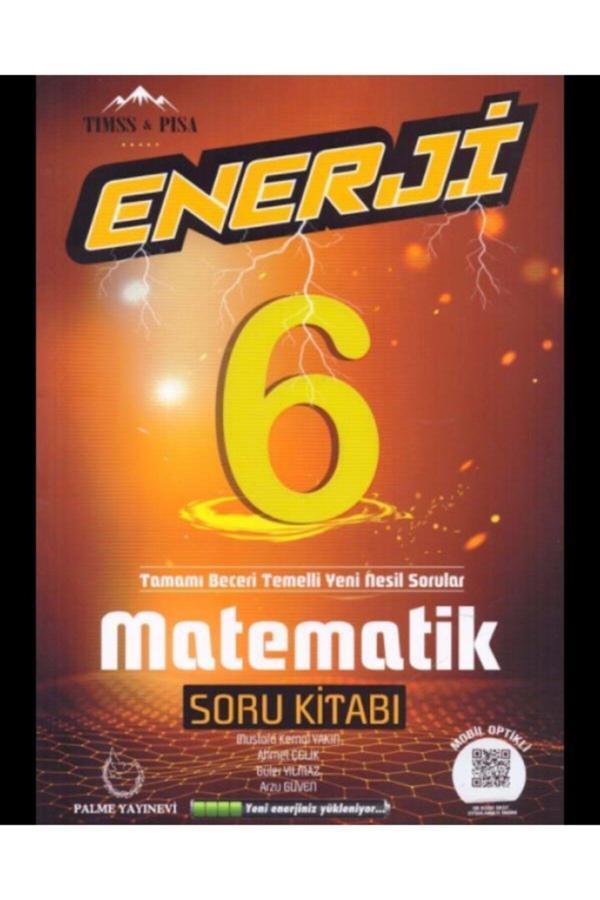 Palme Yayınları 6.Sınıf Enerji Matematik Soru Kitabı - Palme Yayınları - Image 1