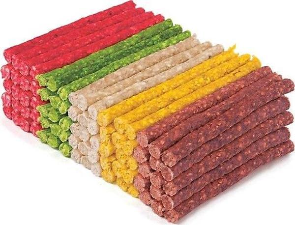 100lü Renkli Munchy Diş Sağlığı Köpek Ödül Çubuğu - Image 1