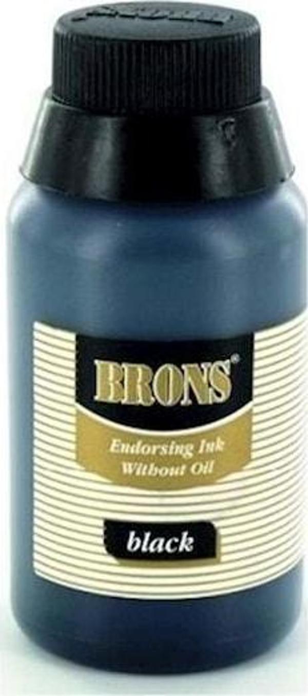 Brons Br-314 İstampa Mürekkebi 30 Cc Siyah 12 Li (1 Paket 12 Adet) - Image 1