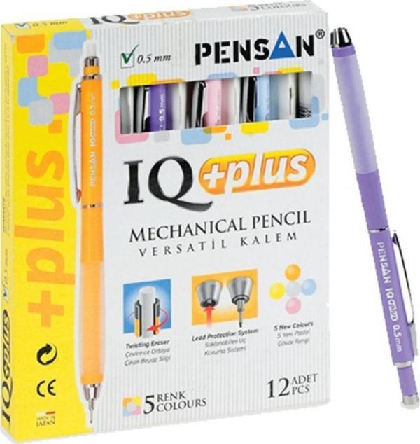Pensan Versatil Kalem İq Plus 0.7 Mm 5 Renk (12 Li Kutu) - Image 1
