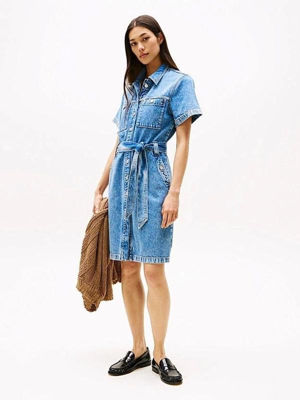 DNM SS KNEE BELTED DRESS ALI - Image 1