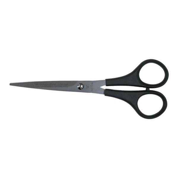 2215 M-528 Plastik Saplı Düz Makas No: 6 İnç / 15,24 Cm - Paslanmaz Çelik - Image 1