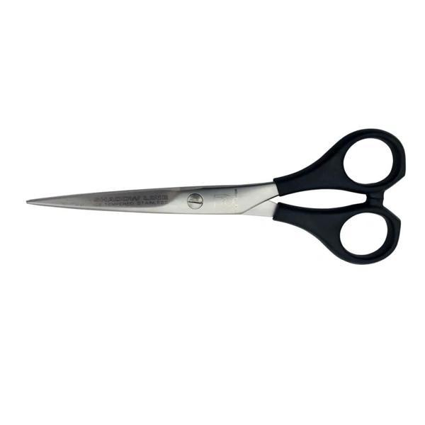 2217 M-525 Plastik Saplı Balık Sırtı Makas No: 6 İnç / 15,24 Cm - Paslanmaz Çelik - Image 1