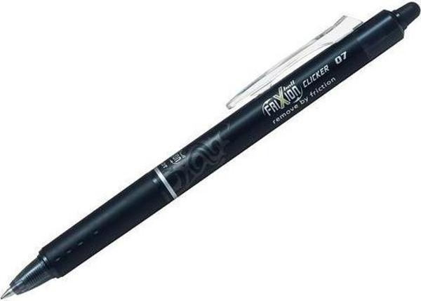 Pilot Blrt-Fr7-B Tükenmez Kalem Frixion Clicker 0.7 Mm Bilye Uç Siyah Silinebilir (12 Li Kutu) - Image 1