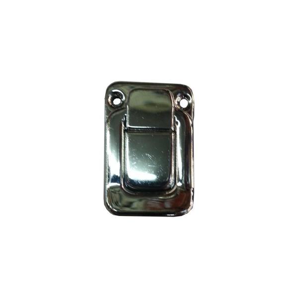 Yaylı Bavul Kilidi - 32x48mm, Nikel, 1 Adet - Image 1