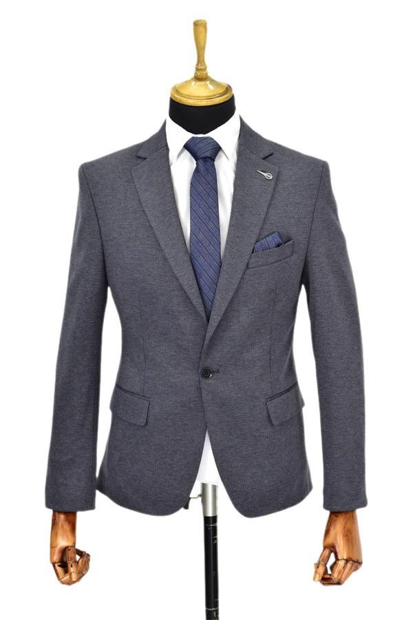 Erkek Tek Spor Ceket Çift Yırtmaçlı BGL-ST04566 - Image 1