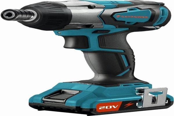  Catpower 4122 20V 2 Ah Li-İon Çift Akülü Kömürsüz Darbeli Matkap Vidalama - Image 1