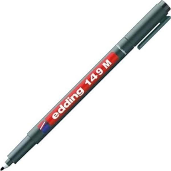 Edding 149M Asetat Kalemi Silgili Permanent M Seri 1 Mm Siyah (10 Lu Kutu) - Image 1