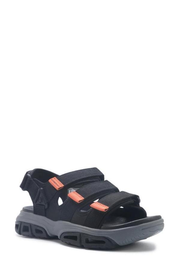 LUMBERJACK CASTLE 5FX SİYAH SPOR CIRTLI CASUAL GÜNLÜK SANDALET - Image 1